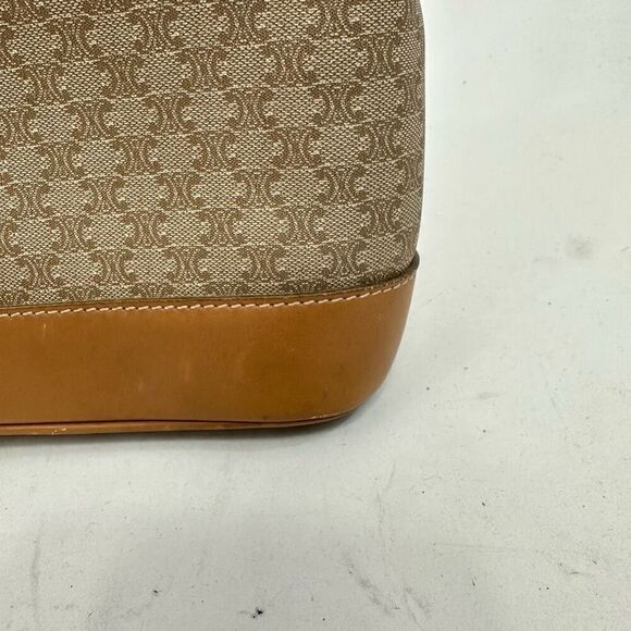 Vintage Celine Monogram Coated Canvas Tote - Picture 15 of 16